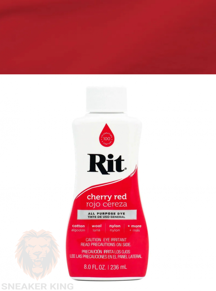 Барвник для натуральних тканин RIT All-Purpose Dye Cherry Red (Вишневий), 236 мл